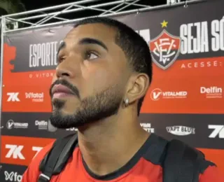 Lucas Arcanjo exalta malandragem do Vitória: "soube sofrer"