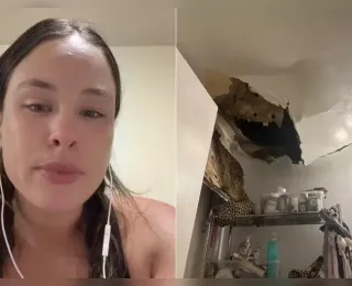 Moradora de área nobre precisa sair de sua casa após invasão de barata