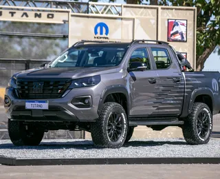 Nova Fiat Titano 2026 chega com visual imponente e muita força