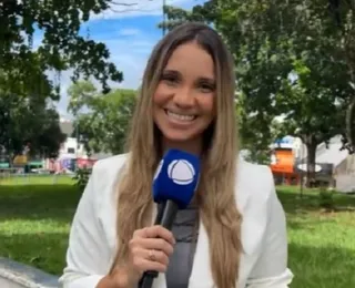 Repórter da Record Bahia entra em trabalho de parto ao vivo; assista
