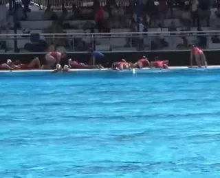 Vídeo: tiros interrompem jogo do Mundial Sub-20 de Polo Aquático em Salvador