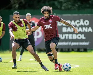 Vitória intensifica trabalhos mirando confronto com o Palmeiras - Imagem