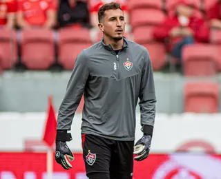 Vitória terá desfalque de goleiro para clássico contra o Sport Recife