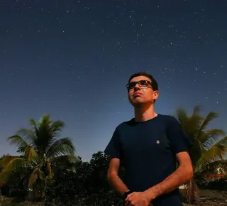 Como um jovem do interior da Bahia conquistou a Nasa com foto da Lua - Imagem