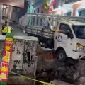 Caminhão bate e destrói muro famoso no Pelourinho que foi cenário de 'Ó Paí Ó' imagem