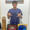 Jovem surfista baiano vence etapa do circuito nacional imagem