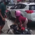 Motorista atropela motociclistas durante protesto no interior da Bahia imagem