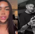 Mulher rompe o silêncio após ter foto repostada por namorado Iza imagem
