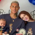 Namorada de Richarlison desabafa sobre críticas a aparência do filho imagem