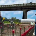 Obras da ponte que liga bairros de Itabuna é vistoriada por prefeito imagem