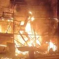 Vídeo: casa de suspeito de estupro é incendiada na Suburbana imagem