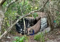 Acampamento de facção com drogas e armas é destruído em Itapuã