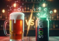Cerveja ou refrigerante? Entenda qual bebida faz mais mal à sua saúde imagem
