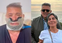 É grave? Marido de Gloria Pires passa por cirurgia complicada