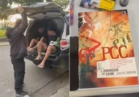 Estudantes? Irmãos são presos com drogas e livros sobre o PCC e CV imagem