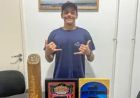 Jovem surfista baiano vence etapa do circuito nacional