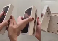 Mulher recebe pedra no lugar de iPhone: "Fiquei em choque"; assista
