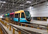 Primeiro trem do VLT chega a Salvador em dezembro