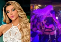 VÍDEO: Pabllo Vittar se joga na plateia, não é segurada e cai no chão imagem