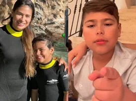 Filho de Simone Mendes cai no choro ao descobrir passado da mãe - Imagem