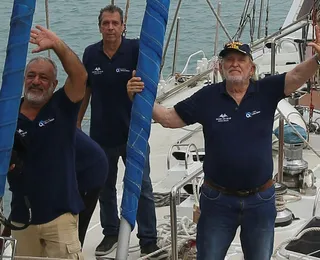 Da Barra aos icebergs da Sibéria: Aleixo Belov e Marcelo Brocchini navegam em rota épica