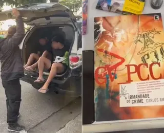 Estudantes? Irmãos são presos com drogas e livros sobre o PCC e CV