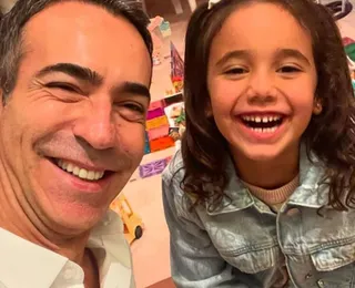 Filha de César Tralli sofre acidente e é hospitalizada