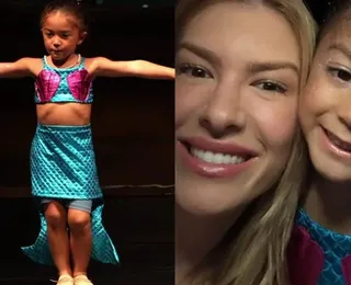 Filha de Lore Improta brilha em apresentação e encanta internautas