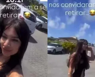 Influenciadoras são retiradas de restaurantes em Salvador por causa de roupas