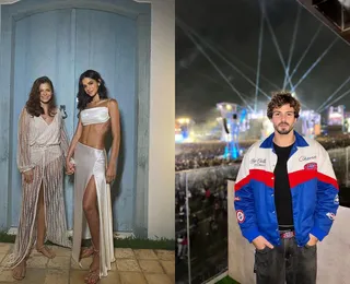 Irmã de Bruna Marquezine é flagrada com ex de famosa em festa