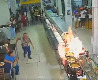 Mar Grande: vídeo mostra explosão em churrascaria que deixou 7 feridos