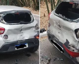 Motorista por app sofre emboscada no bambuzal do aeroporto de Salvador