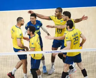 Mundial de Vôlei Masculino: Brasil supera a China de virada na estreia
