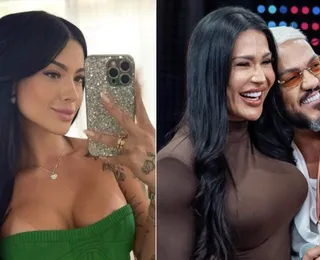 Namorada de Belo expõe medo de ser trocada por Gracyanne Barbosa
