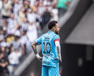Neymar detona gramado sintético após jogo do Santos: "é uma m..."