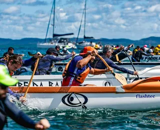 Praia de Inema sedia etapa do Campeonato Baiano de Canoagem