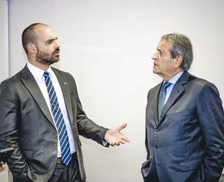 Valdemar barra Eduardo Bolsonaro à presidência: "Vai matar o pai"