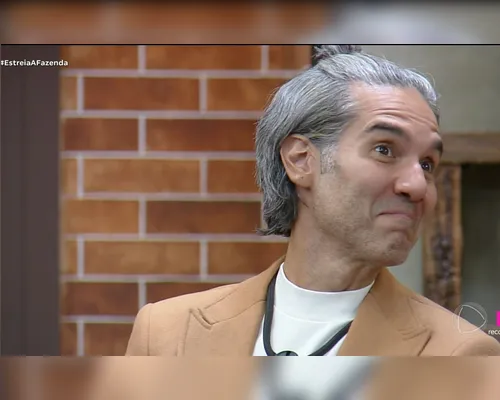 Único baiano da Fazenda, Fernando Sampaio já entrou com desavença - Imagem