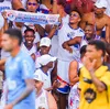 Torcida lota CT e Bahia vence jogo-treino de olho no Fortaleza - Imagem