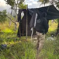 Acampamento usado por traficantes é destruído no interior da Bahia imagem