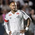 Atacante do Santos perde gol em derrota para o Vitória e Neymar reage imagem
