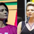 Chamada de amante, Michelle Bolsonaro vai para cima de Joice Hasselmann imagem
