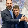 Direita rachou? Eduardo acusa Nikolas de querer se livrar de Bolsonaro imagem