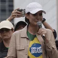 Em ato da anistia, Michelle defende Israel: "Não vamos desistir" imagem