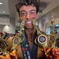 Filho de Xanddy e Carla Perez vence campeonato de fisiculturismo imagem