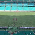 Final Ba-Vi Feminino: gramado da Fonte Nova causa estranhamento; veja imagem