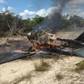Governo destrói aeronave usada pelo garimpo ilegal em terra indígena imagem