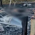 Homem morre carbonizado após casa pegar fogo na RMS imagem