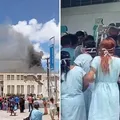 Incêndio atinge hospital e bebês são retirados às pressas da unidade imagem