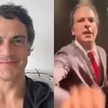 Mateus Solano se pronuncia e nega tapa em celular de fã durante peça imagem